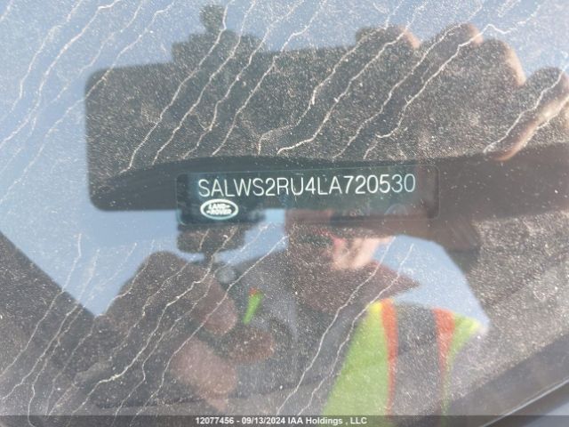 SALWS2RU4LA720530 2020 LAND ROVER