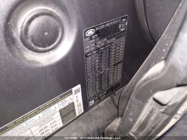 SALYB2FX5KA782329 2019 LAND ROVER
