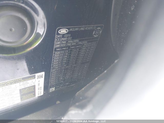 SALYL2EN2KA227545 2019 LAND ROVER