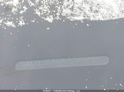SALYL2EN2KA227545 2019 LAND ROVER