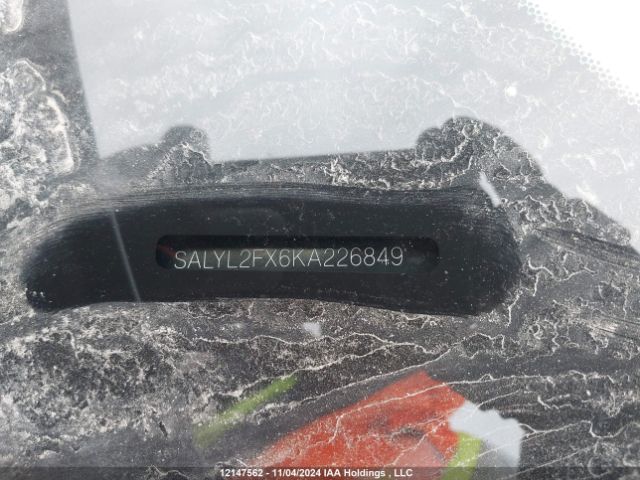 SALYL2FX6KA225849 2019 LAND ROVER