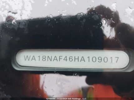 WA18NAF46HA109017 2017 AUDI