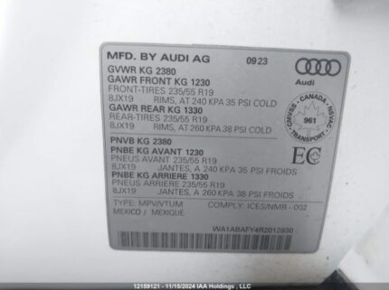WA1ABAFY4R2902061 2024 AUDI