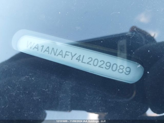 WA1ANAFY4L2029089 2020 AUDI