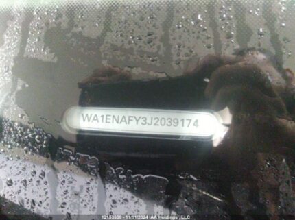 WA1ENAFY3J2039174 2018 AUDI