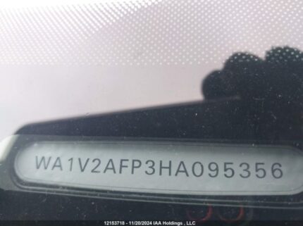 WA1V2AFP3HA095356 2017 AUDI