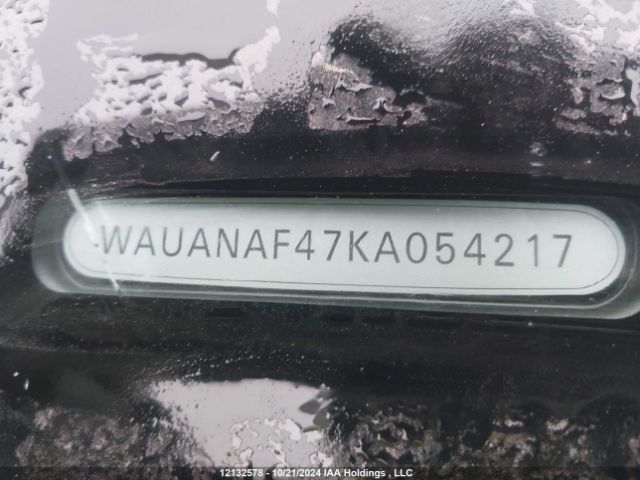 WAUANAF47KA054217 2019 AUDI