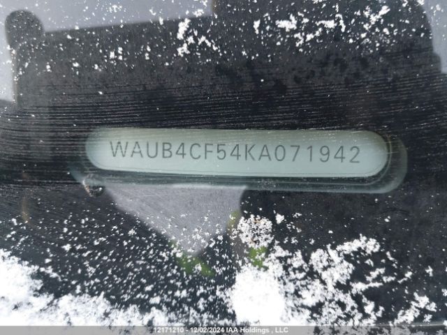 WAUB4CF54KA071942 2019 AUDI