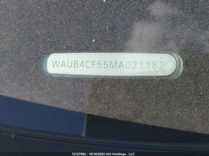 WAUB4CF55MA021182 2021 AUDI