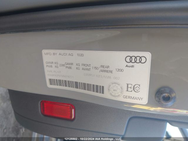 WAUFACF57MA081952 2021 AUDI