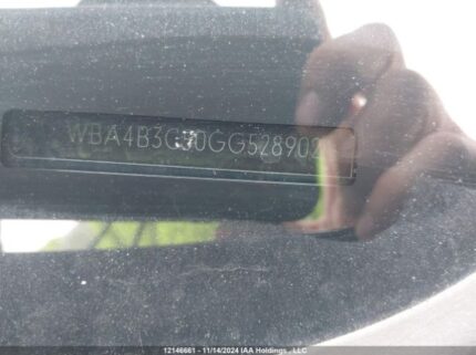 WBA4B3C50GG528902 2016 BMW