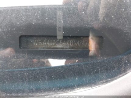 WBA4J7C54KBM74763 2019 BMW