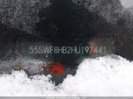 55SWF8HB2HU197441 2017 MERCEDES-BENZ