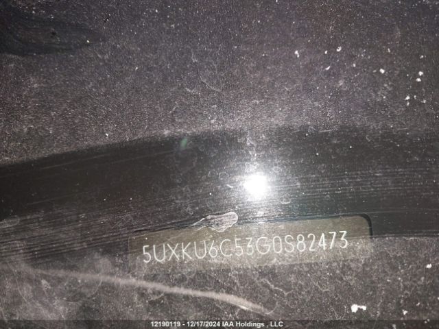 5UXKU6C53G0S82473 2016 BMW