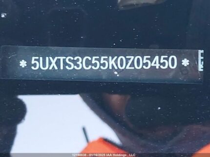 5UXTS3C55K0Z05450 2019 BMW