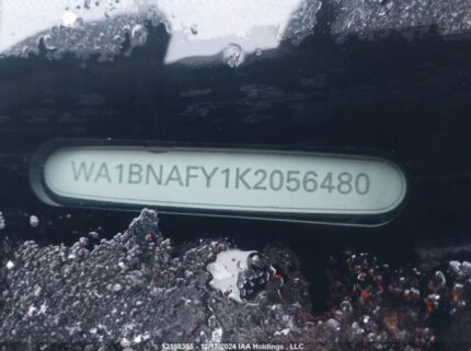 WA1BNAFY1K2056480 2019 AUDI