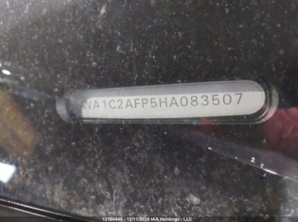 WA1C2AFP5HA083507 2017 AUDI