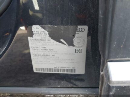 WA1C2AFP6GA144328 2016 AUDI