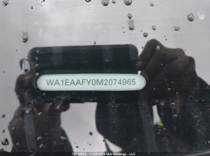 WA1EAAFY0M2074965 2021 AUDI