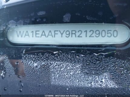 WA1EAAFY9R2129050 2024 AUDI