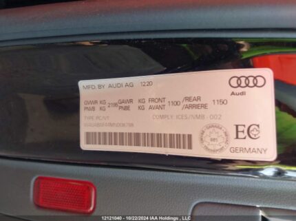 WAUABAF44MN008798 2021 AUDI