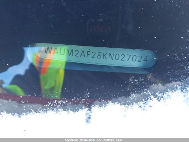 WAUM2AF28KN027024 2019 AUDI
