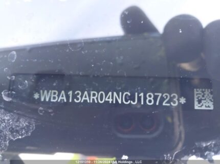 WBA13AR04NCJ18723 2022 BMW