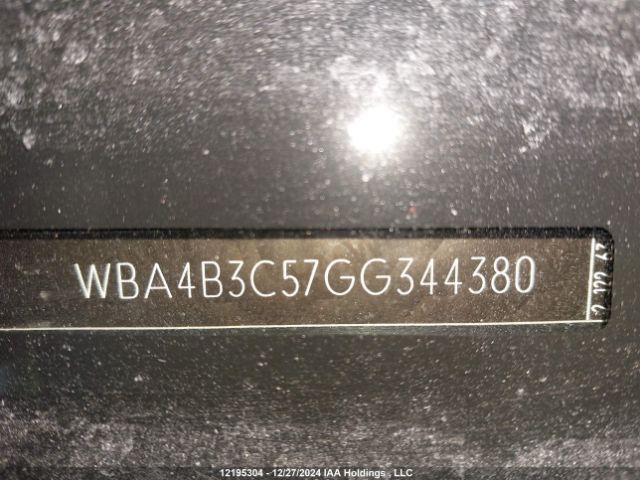 WBA4B3C57GG344380 2016 BMW