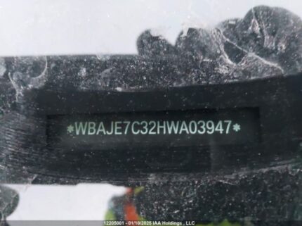 WBAJE7C32HWA03947 2017 BMW