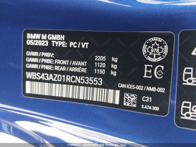 WBS43AZ01RCN53553 2024 BMW