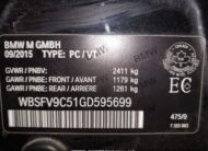 WBSFV9C51GD595699 2016 BMW