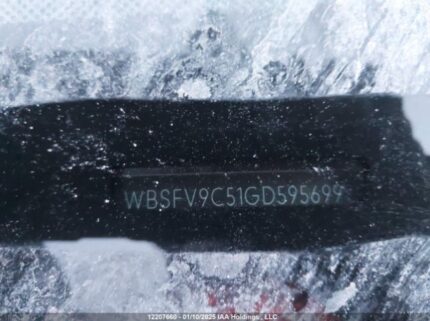 WBSFV9C51GD595699 2016 BMW