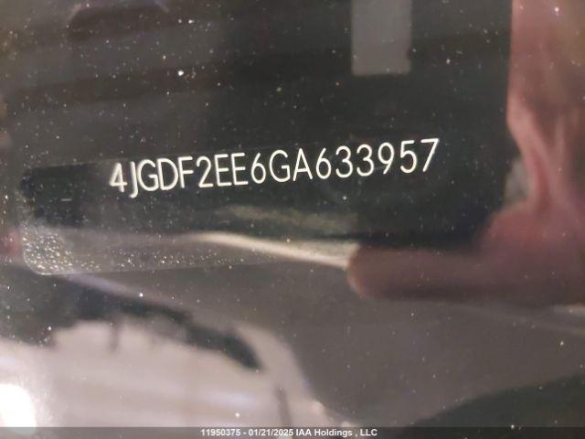 4JGDF2EE6GA633957 2016 MERCEDES-BENZ