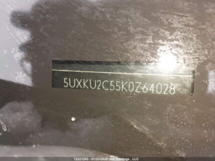 5UXKU2C55K0Z64028 2019 BMW