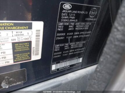 SALWR2KF2GA569278 2016 LAND ROVER