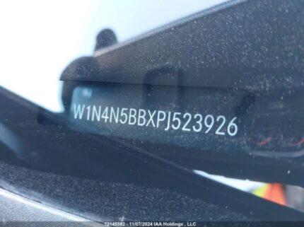 W1N4N5BBXPJ523926 2023 MERCEDES-BENZ