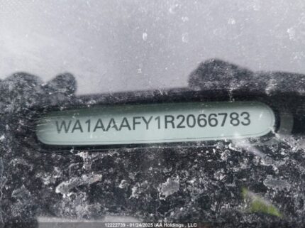WA1AAAFY1R2066783 2024 AUDI