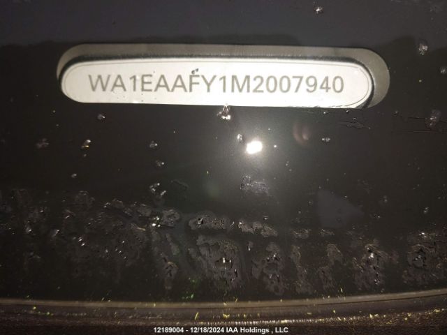 WA1EAAFY1M2007940 2021 AUDI