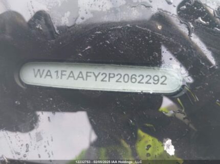 WA1FAAFY2P2062292 2023 AUDI