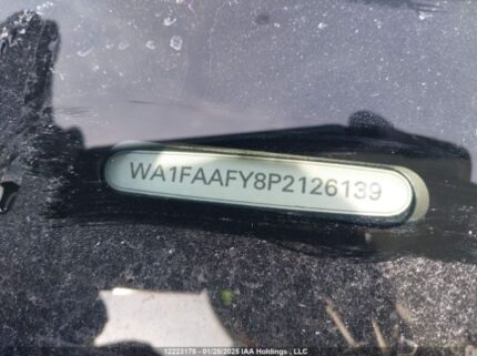 WA1FAAFY8P2126139 2023 AUDI