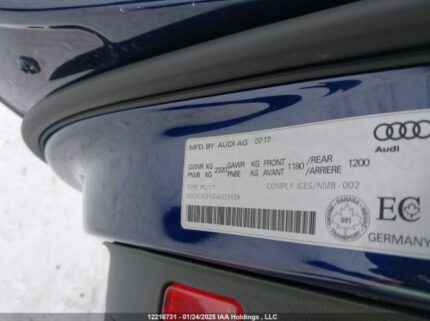 WAUC4CF52JA025528 2018 AUDI