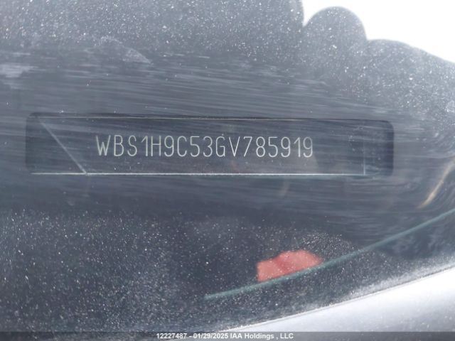 WBS1H9C53GV785919 2016 BMW