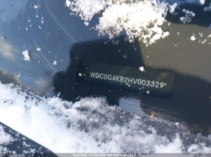 WDC0G4KB2HV003329 2017 MERCEDES-BENZ