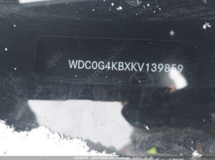 WDC0G4KBXKV139859 2019 MERCEDES-BENZ