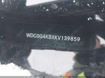 WDC0G4KBXKV139859 2019 MERCEDES-BENZ