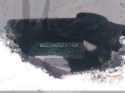 WDC0J4KB0JF311438 2018 MERCEDES-BENZ