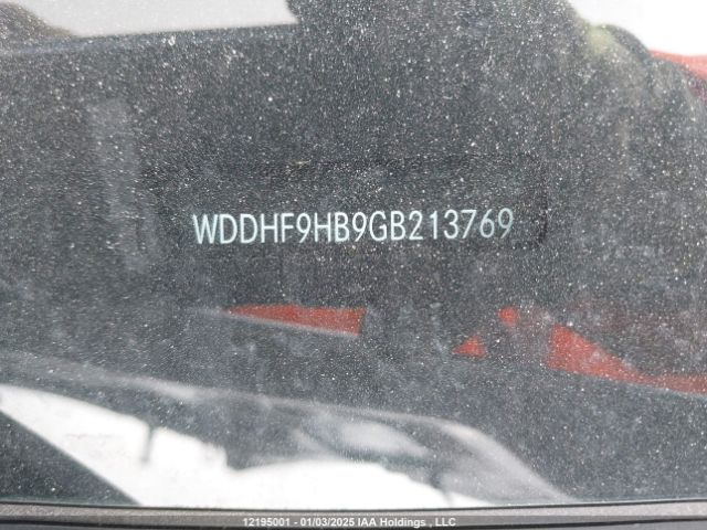 WDDHF9HB9GB213769 2016 MERCEDES-BENZ