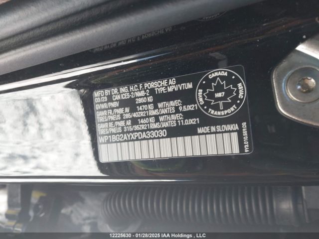 WP1BG2AYXPDA33030 2023 PORSCHE