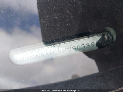 WUAWRAFC5HNN90339 2017 AUDI