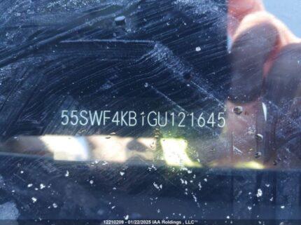 55SWF4KB1GU121645 2016 MERCEDES-BENZ